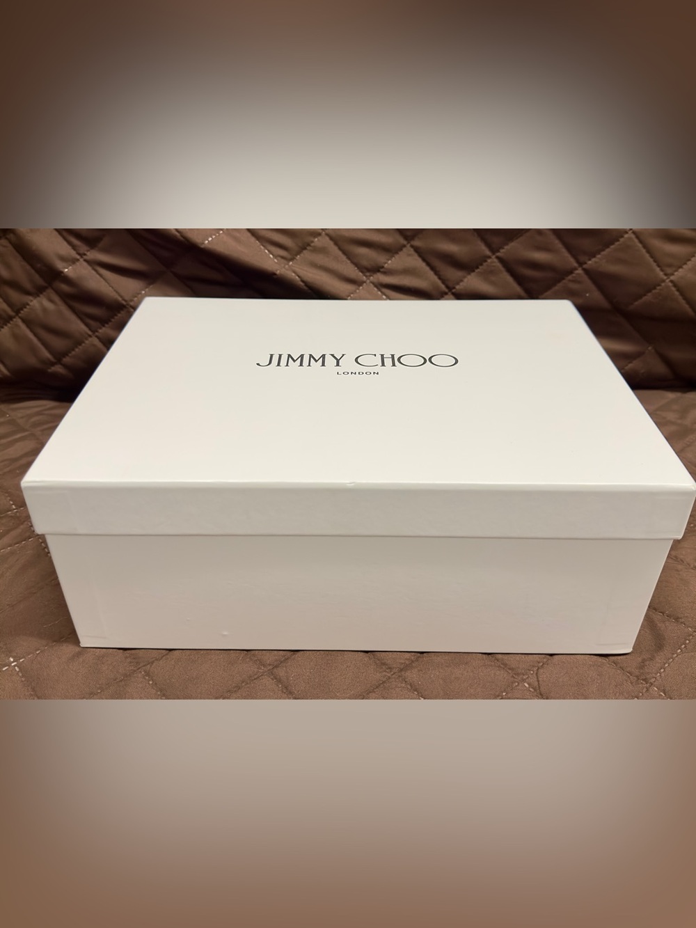 Jimmy Choo White Box with Black Logo